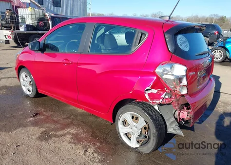 2019 Chevrolet Spark Ls Cvt из США, поврежденный, VIN KL8CB6SA8KC801981